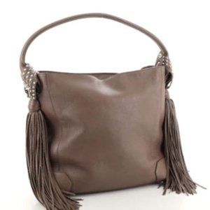 Louboutin Fringe Hobo